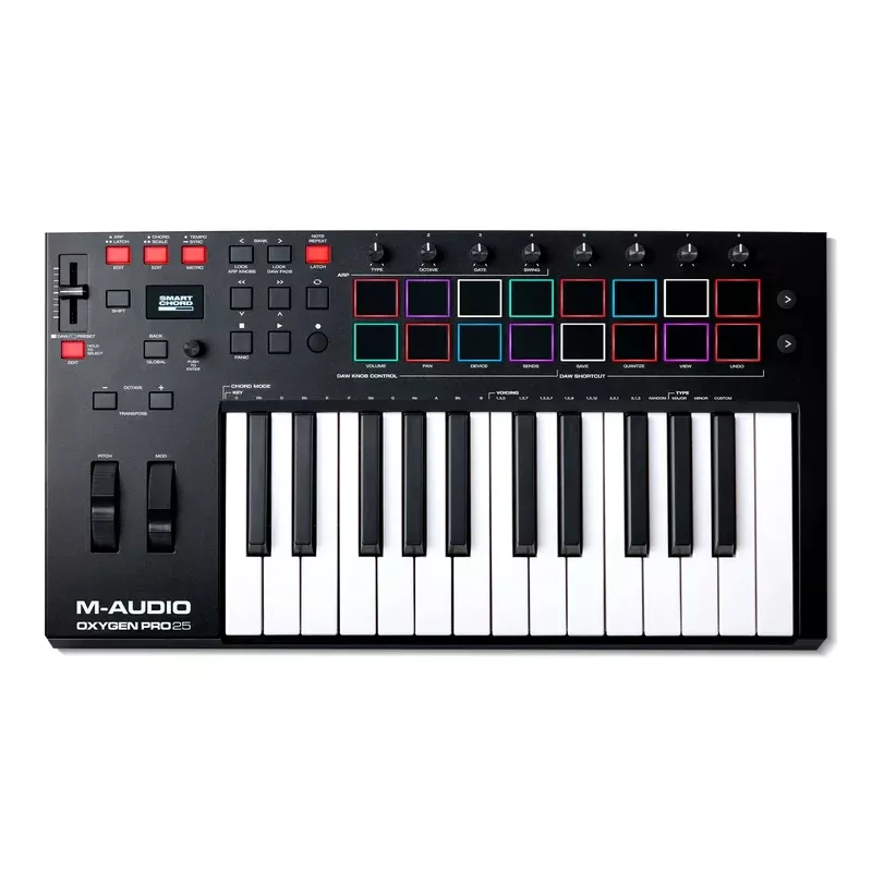 M-Audio OXYGEN PRO 25 25-Key USB/MIDI Performance Controller