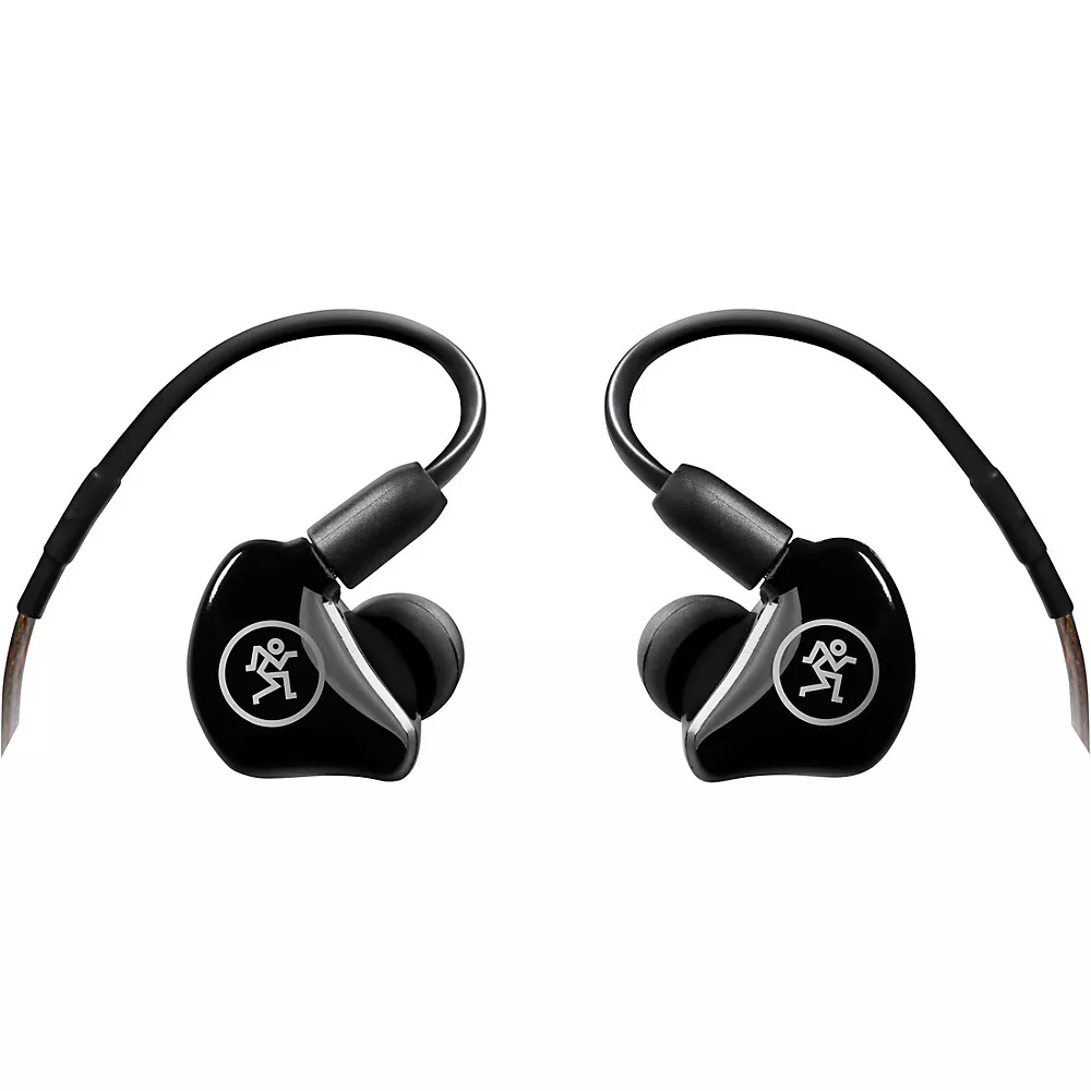 Mackie MP-120 Single-Dynamic Driver Professional In-Ear Monitors - Black
