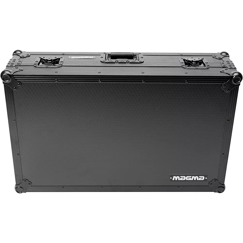 MAGMA DJ Controller Workstation Case for DDJ-REV7 with Wheels and Laptop Stand (Black)
