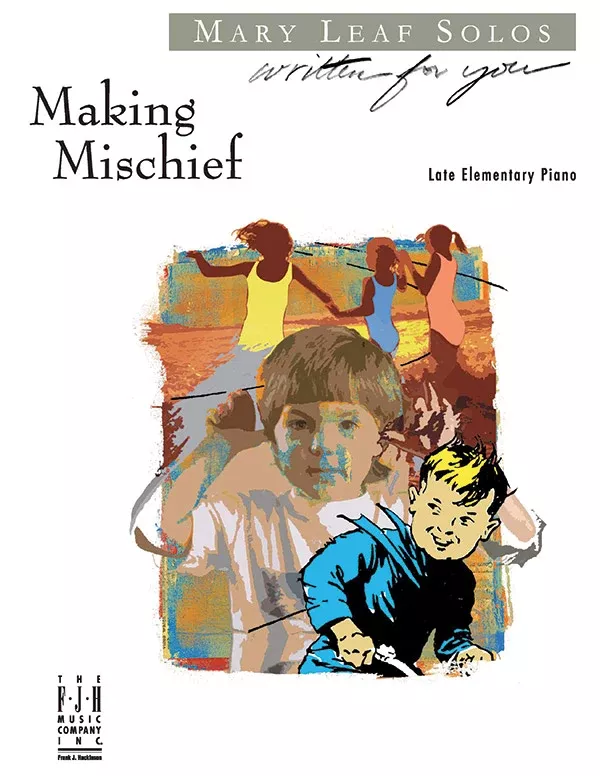 Making Mischief: Late Elementary Piano Sheet