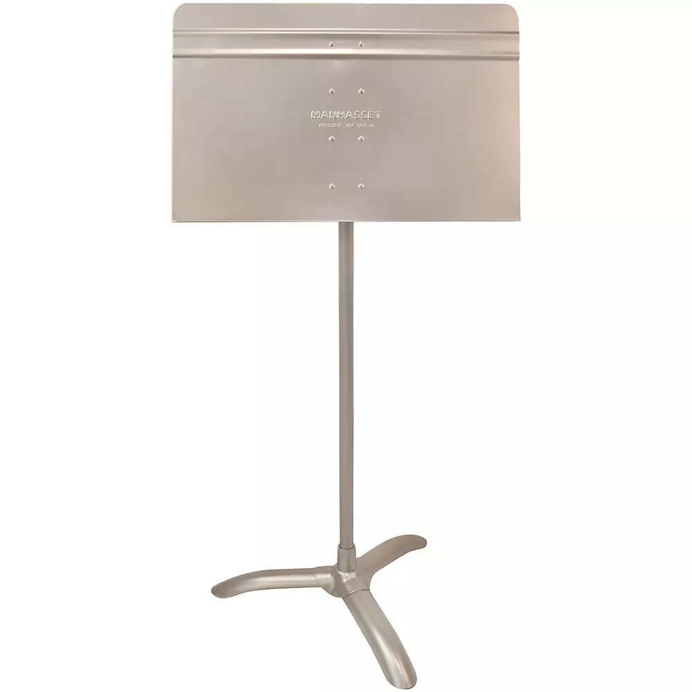 Manhasset Model No. 48 Symphony Music Stand in Assorted Colors - Silver