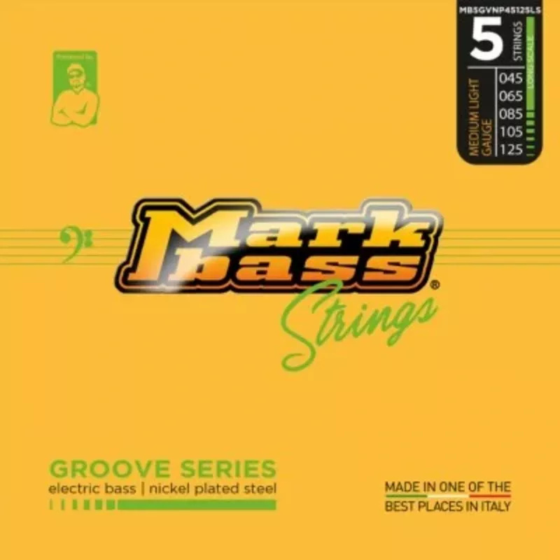 Mark Bass MB5GVNP45125LS Scale 5 Bass Strings – Nickel Plated