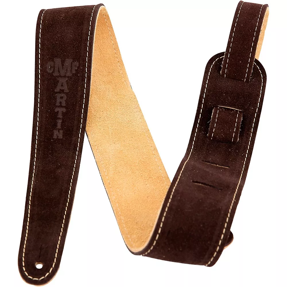 Martin 2.5" Suede Guitar Strap Brown