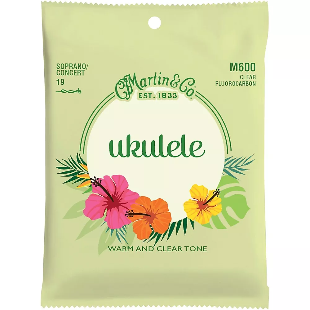 Martin Fluorocarbon Ukulele Strings Soprano/Concert
