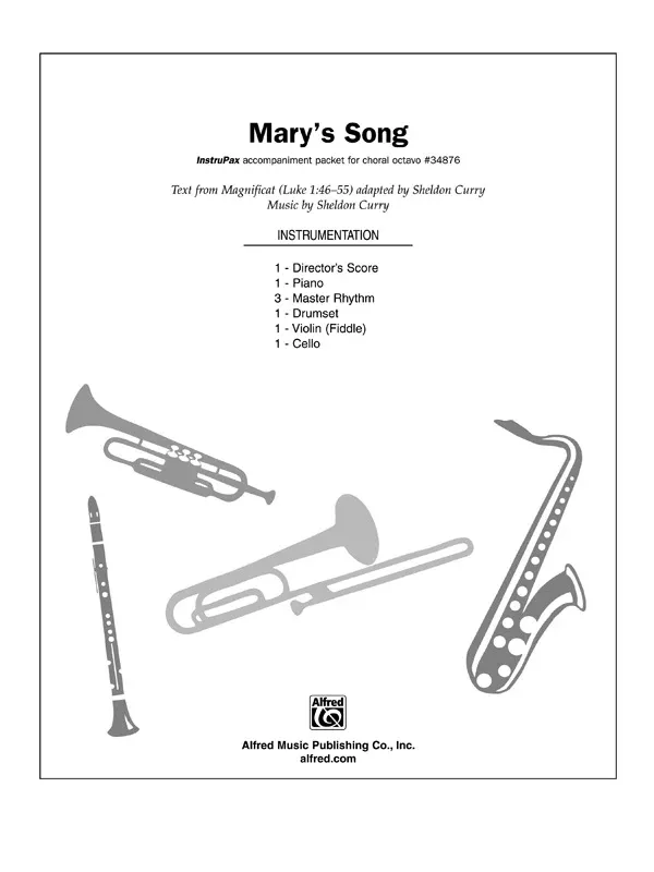Mary's Song: Choral Octavo InstruPax