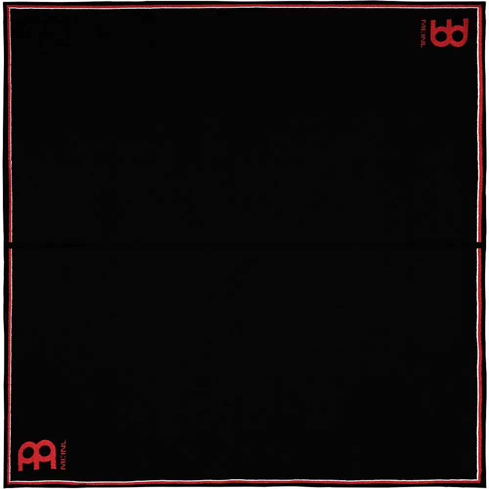 MEINL Large Drum Rug, 6.5'x6.5' Black