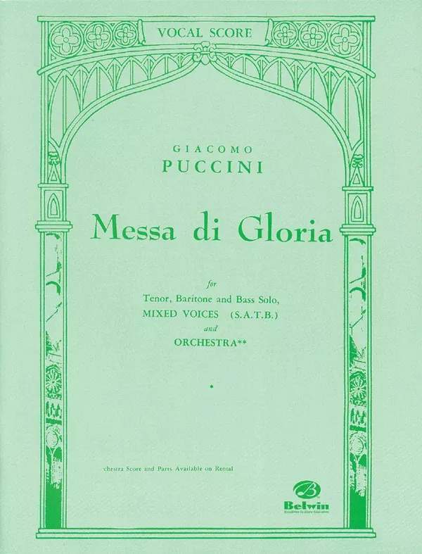 Messa di Gloria: SATB Choral Book