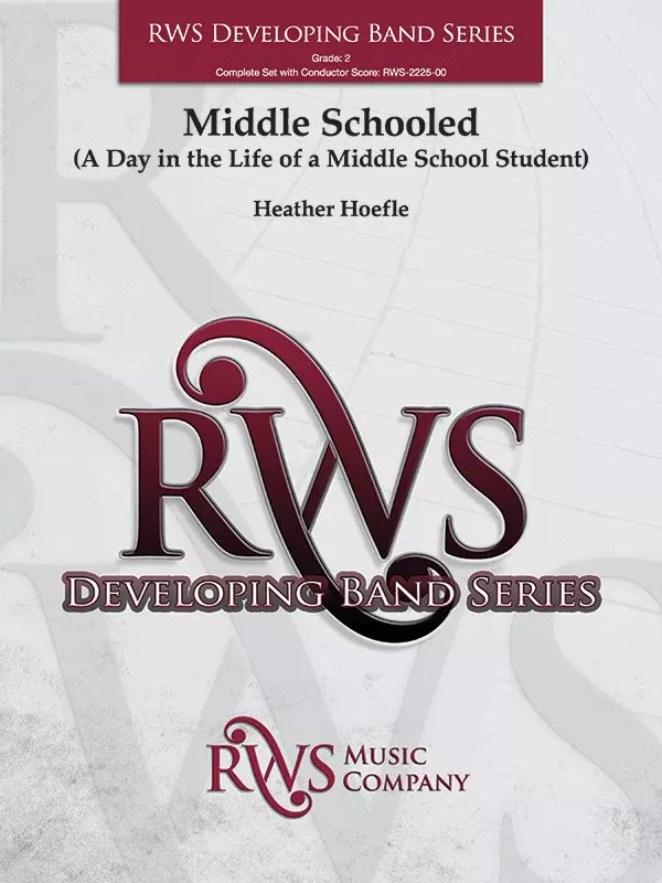 Middle Schooled: Concert Band Conductor Score & Parts