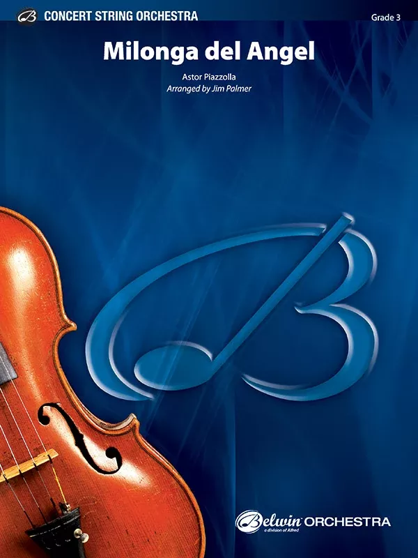 Milonga del Angel: String Orchestra Conductor Score & Parts