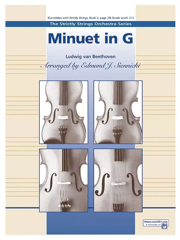Minuet in G: Score