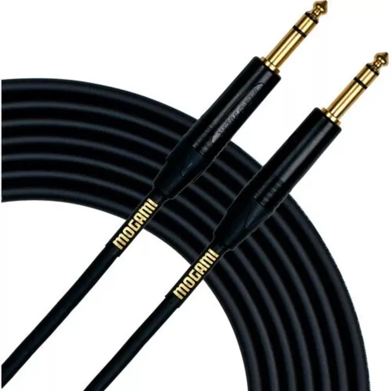 Mogami Gold TRS – TRS 15′ Balanced Cable – 15′