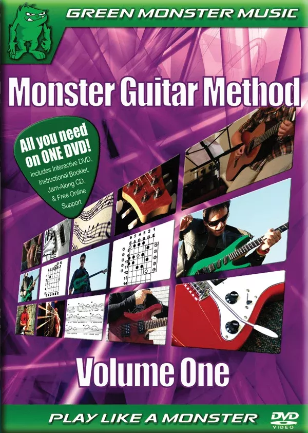 Monster Guitar Method, Volume 1: Guitar DVD & CD