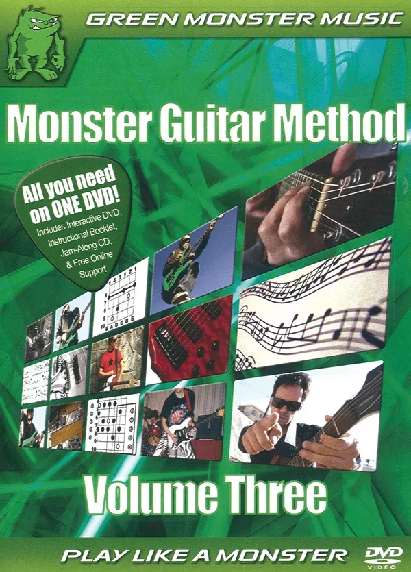 Monster Guitar Method, Volume 3: Guitar DVD & CD
