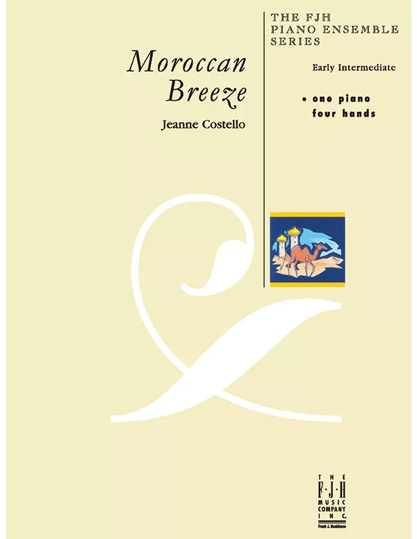 Moroccan Breeze: Early Intermediate Piano Sheet