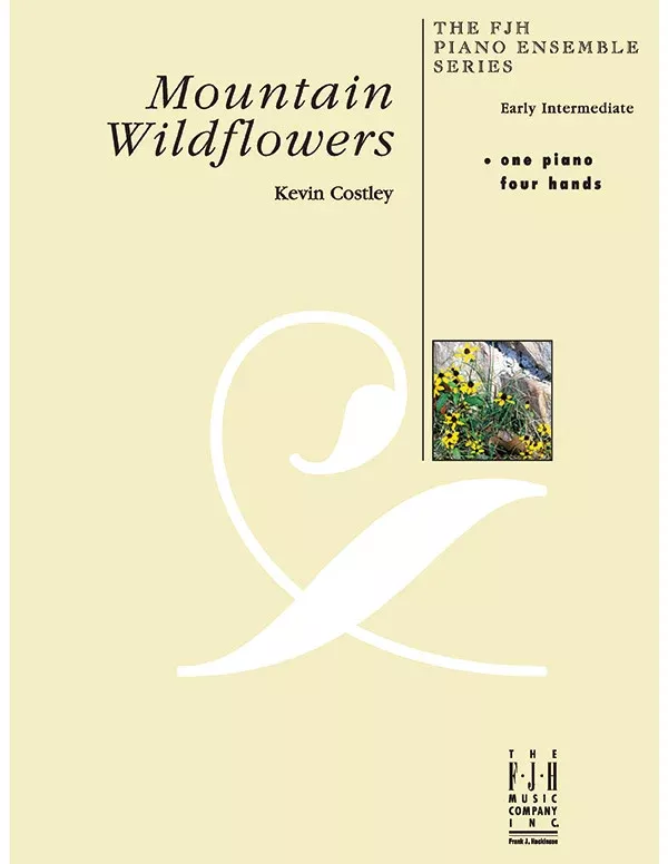 Mountain Wildflowers: Early Intermediate Piano Sheet