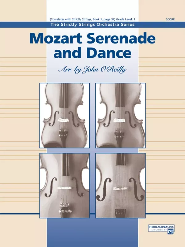 Mozart Serenade and Dance: String Orchestra Conductor Score