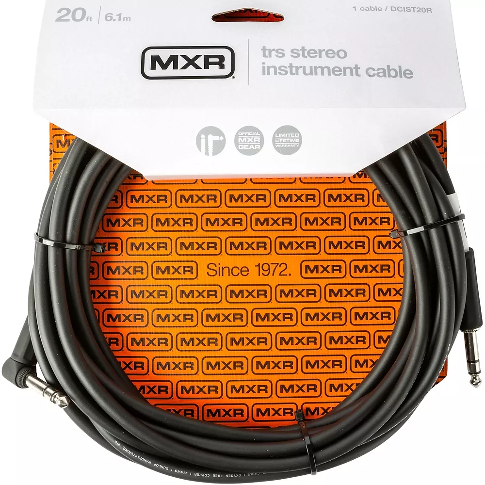 MXR TRS Stereo Cable 20 ft.