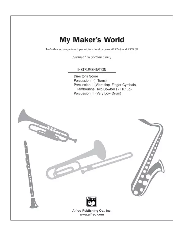 My Maker's World: Choral Octavo InstruPax