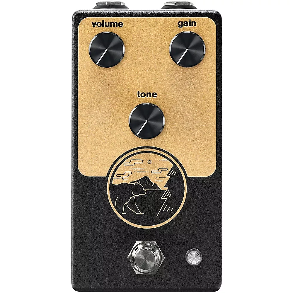 NativeAudio Kiaayo Overdrive Effects Pedal Black and Brown