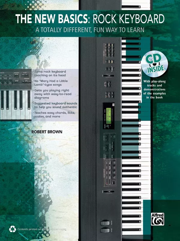The New Basics: Rock Keyboard: Keyboard/Piano Book & CD