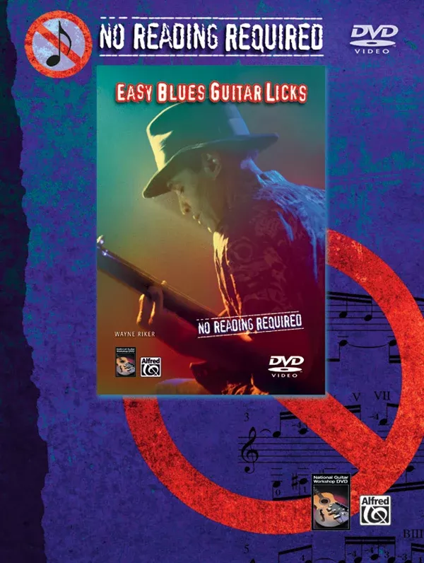 No Reading Required: Easy Blues Guitar Licks: Guitar DVD
