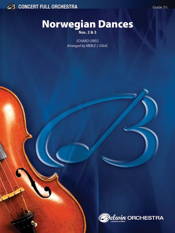 Norwegian Dances Nos. 2 & 3: 1st Violin