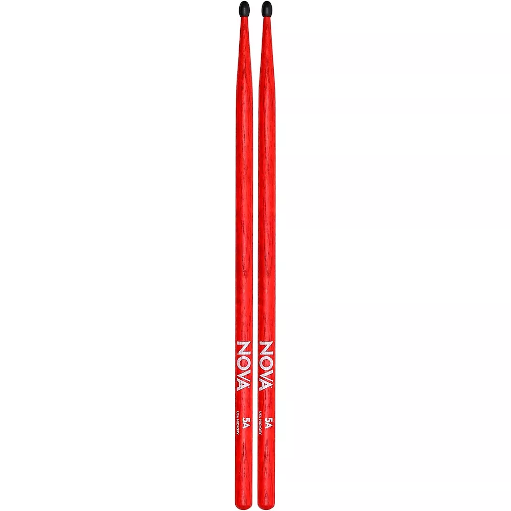 Nova Red Drum Sticks 5AN