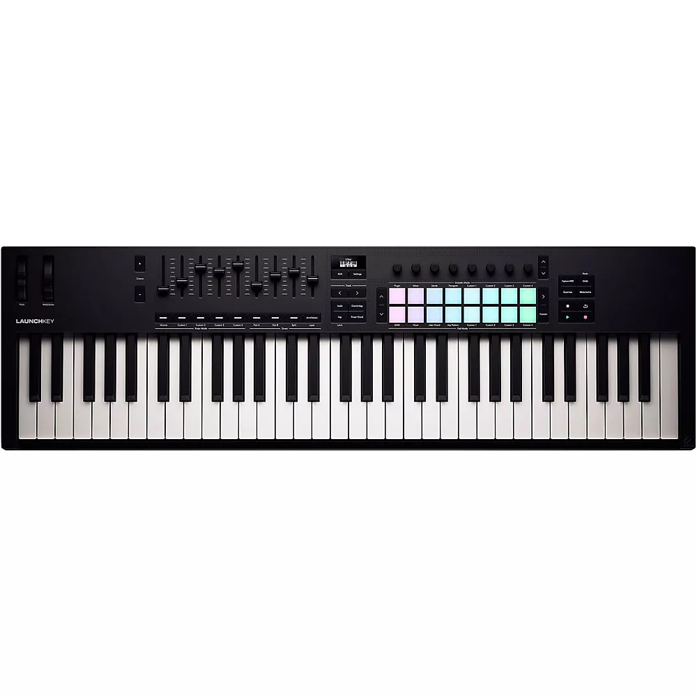 Novation Launchkey 61 MK4 Keyboard Controller - Black