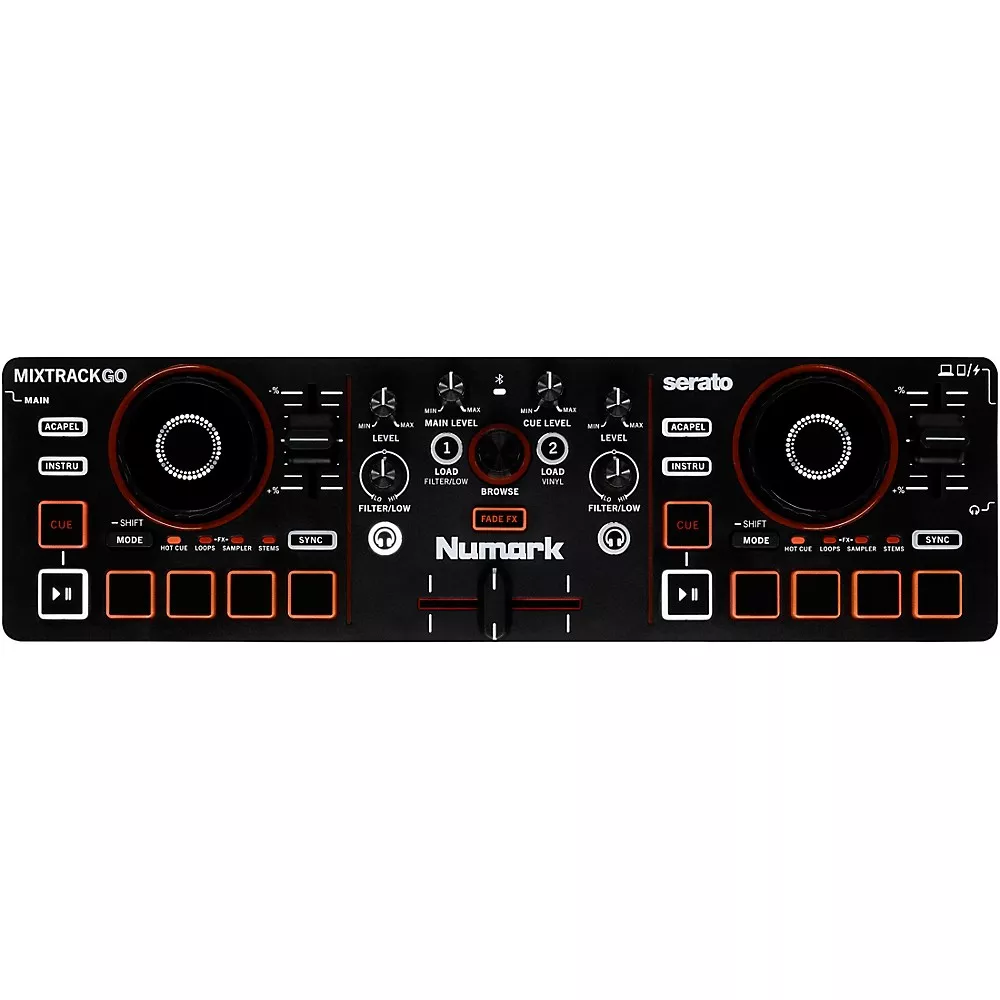 Numark MixTrack Go DJ Controller - Black