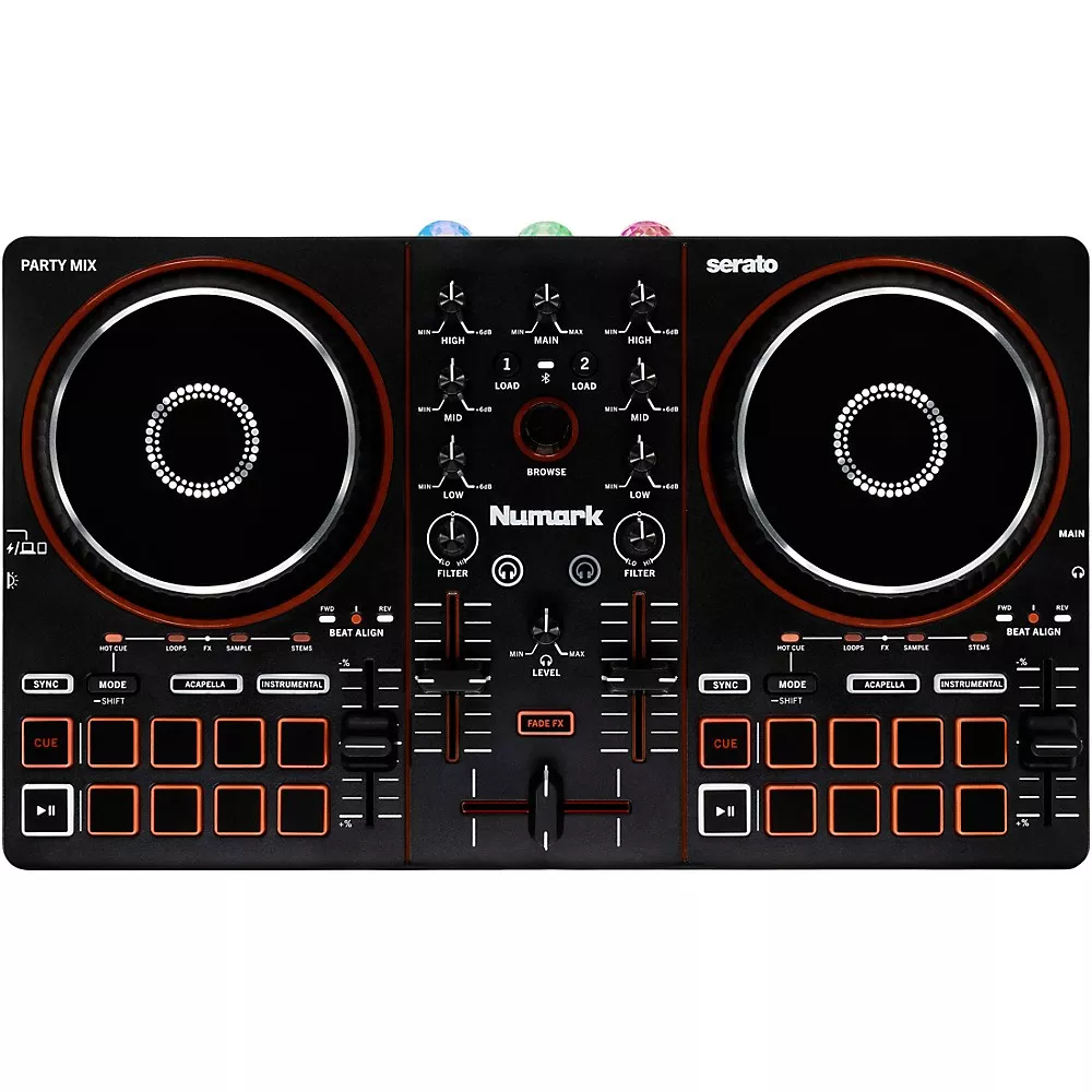 Numark Party Mix III DJ Controller - Black
