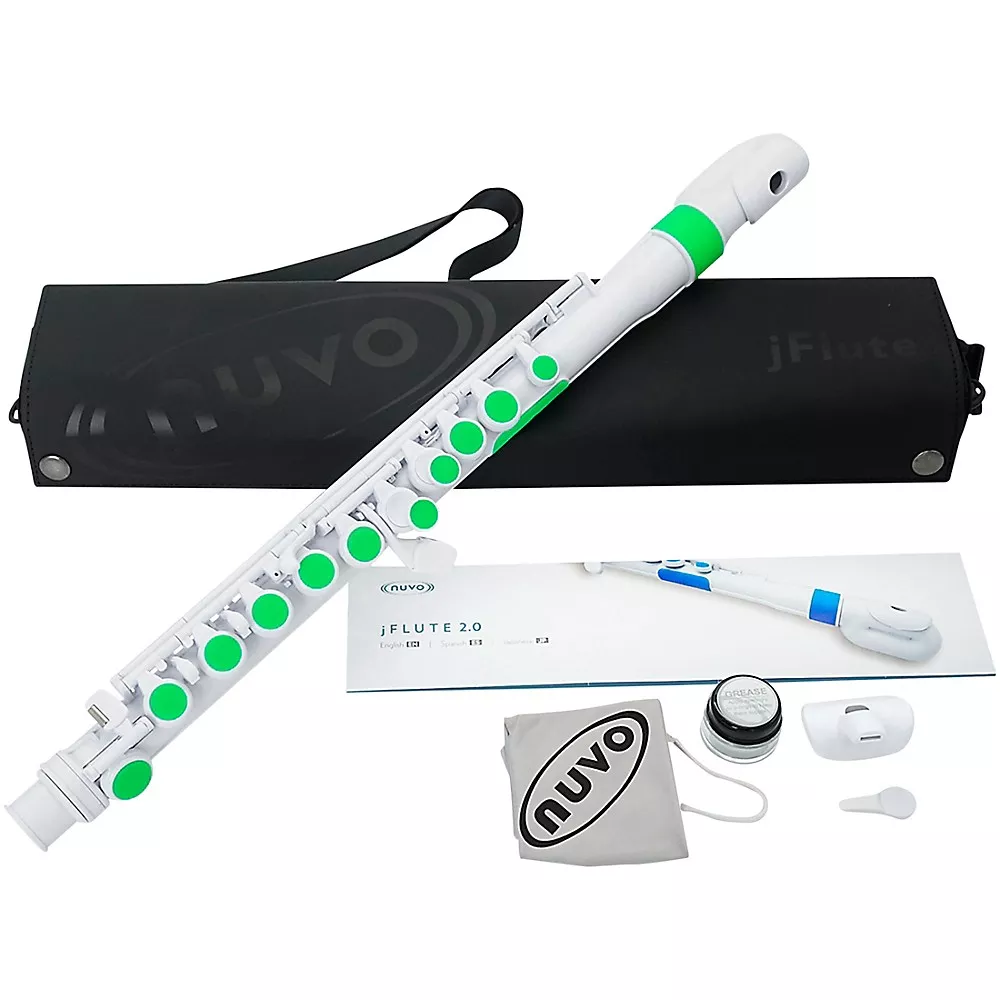 Nuvo jFlute 2.0 White/Green