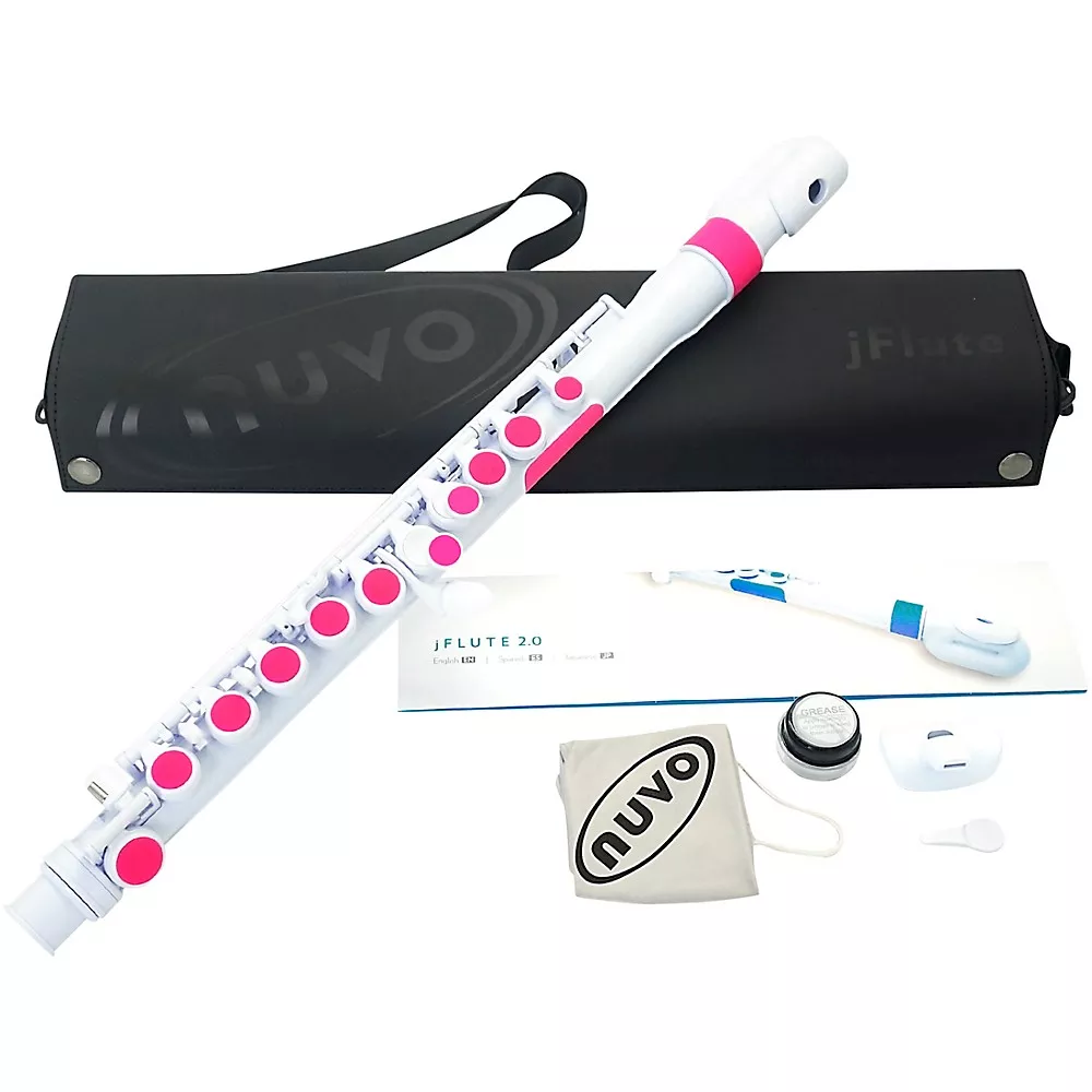 Nuvo jFlute 2.0 White/Pink