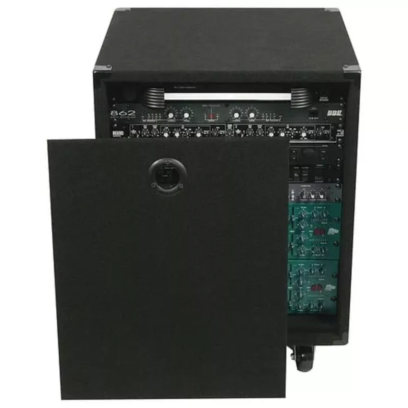 Odyssey CRE12W – 12U Carpet Amp Rack Case with Wheels