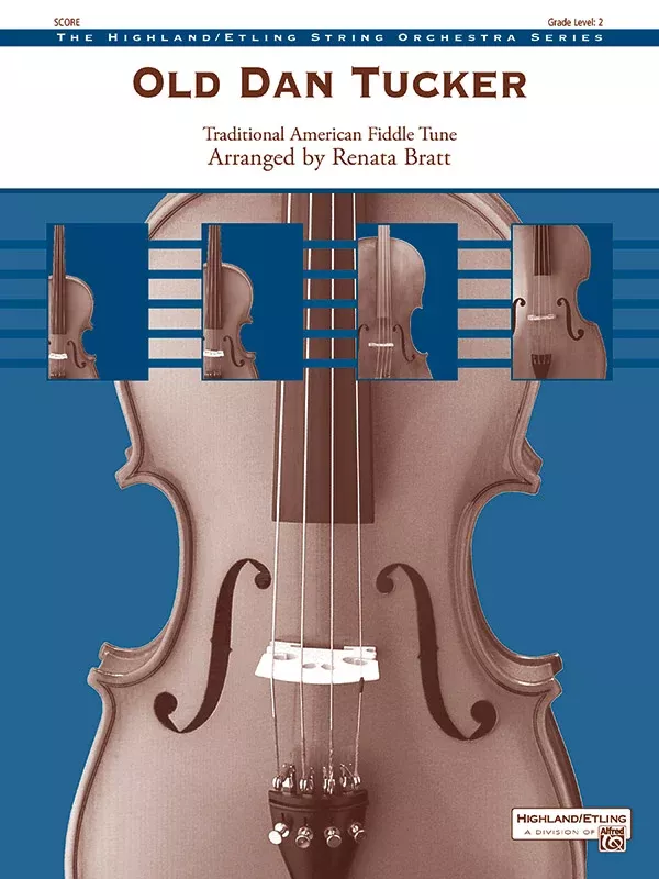 Old Dan Tucker: String Orchestra Conductor Score
