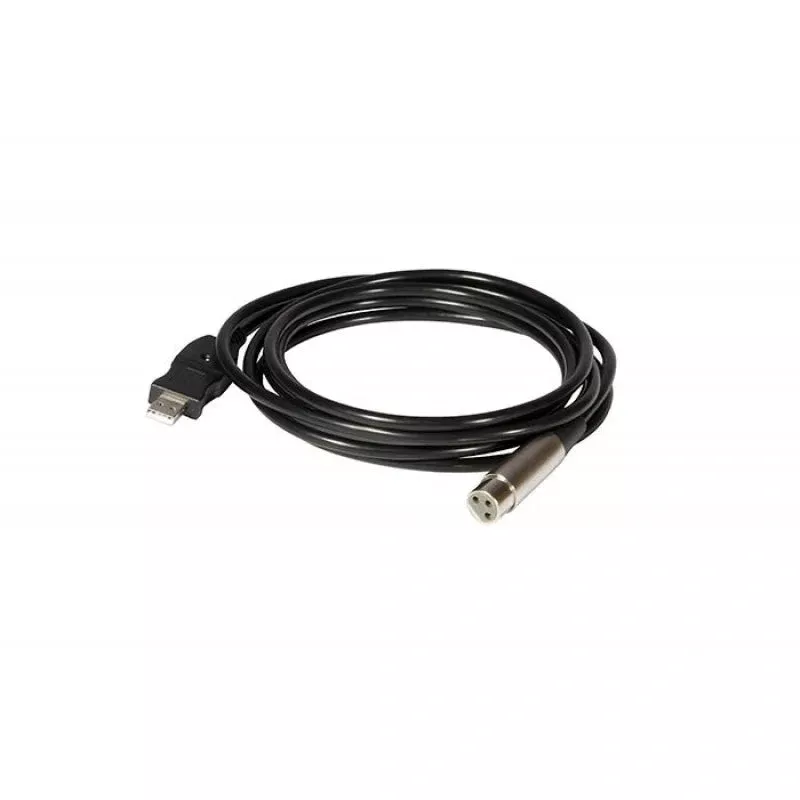 On-Stage MC12-10U Microphone to USB Cable 10′