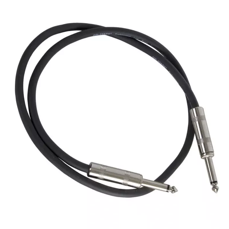 On-Stage SP14-3 QTR-QTR Speaker Cable – 3′