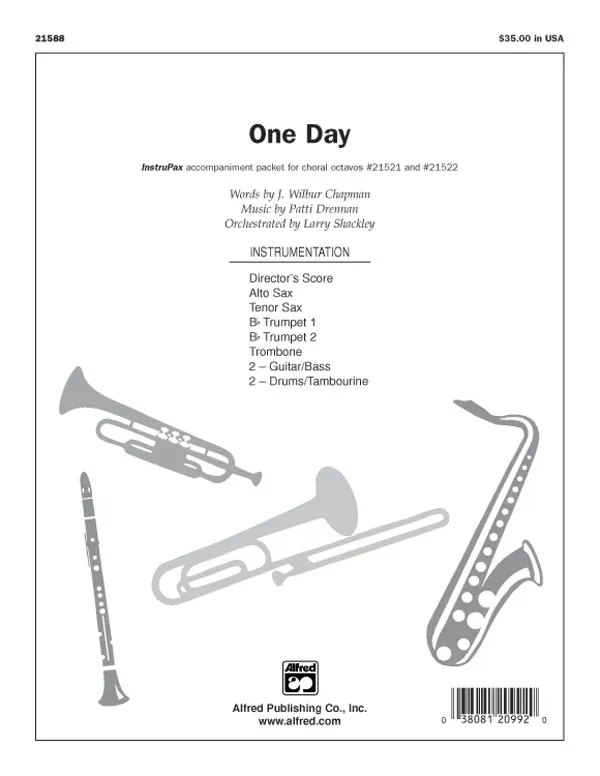 One Day: Choral Octavo InstruPax