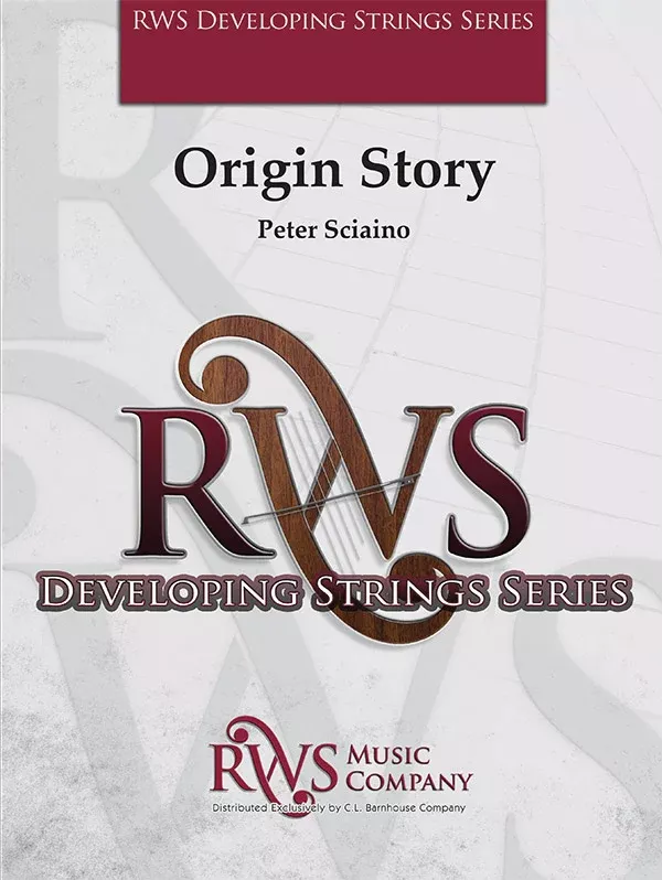 Origin Story: String Orchestra Oversized Conductor Score