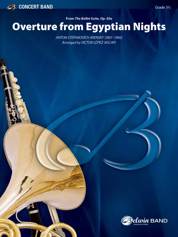 Overture from Egyptian Nights: Score
