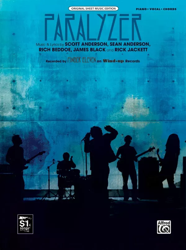 Paralyzer: Piano/Vocal/Chords Sheet