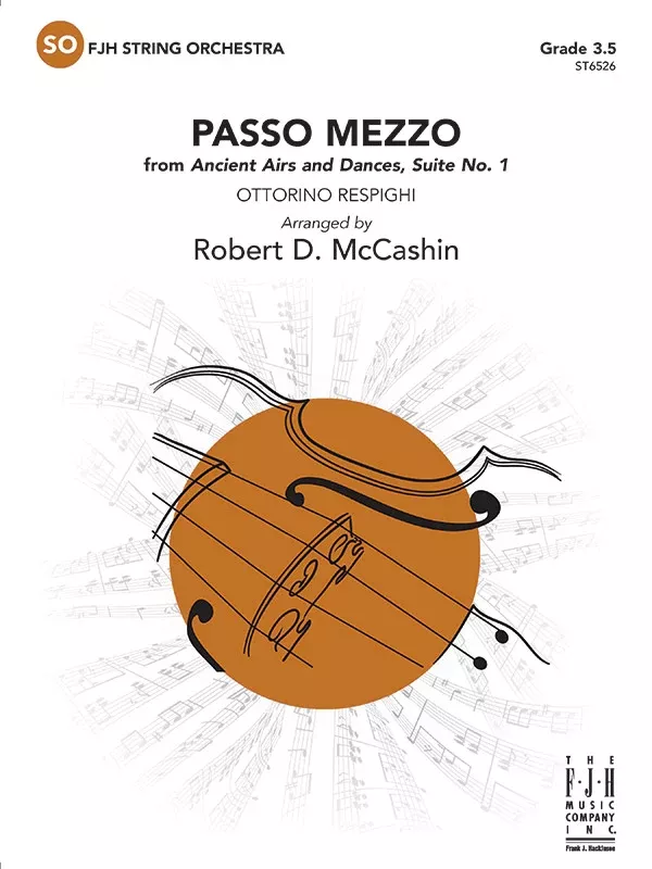 Passo Mezzo: String Orchestra Conductor Score & Parts