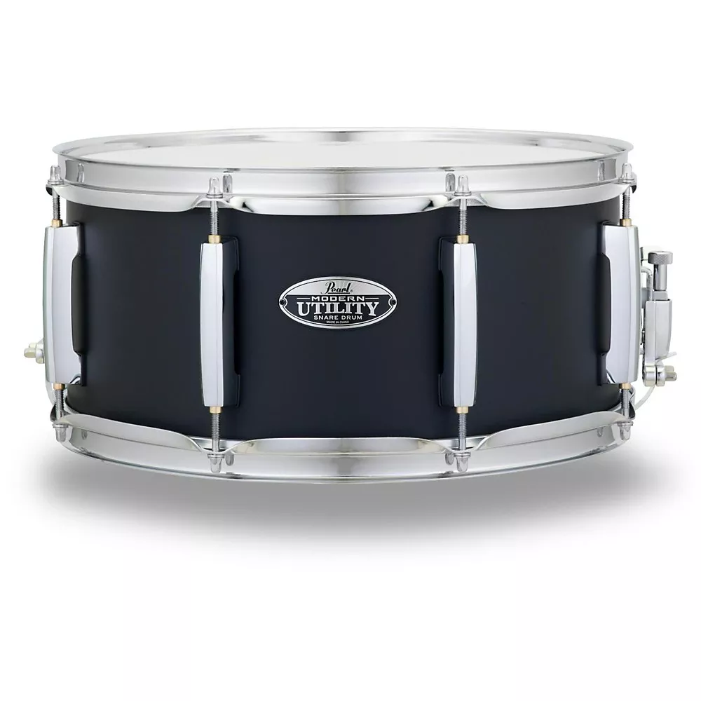 Pearl Modern Utility Maple Snare Drum 14 x 6.5 in. Satin Black