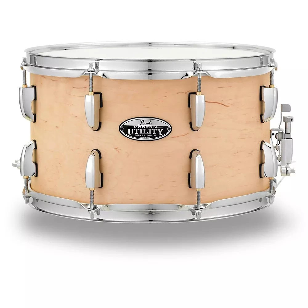 Pearl Modern Utility Maple Snare Drum 14 x 8 in. Matte Natural