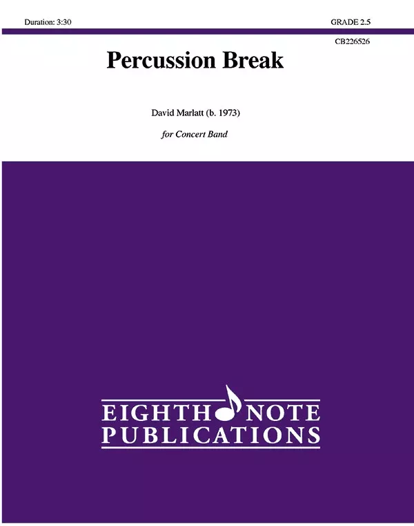 Percussion Break: Concert Band Score & Parts