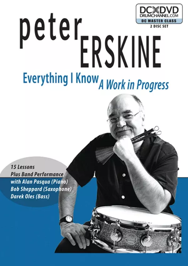 Peter Erskine: Everything I Know: Drumset 2 DVDs
