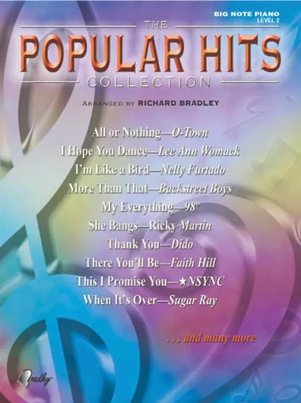 The Popular Hits Collection: Piano Book