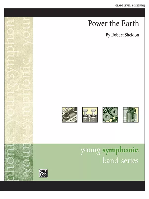 Power the Earth: Concert Band Conductor Score & Parts