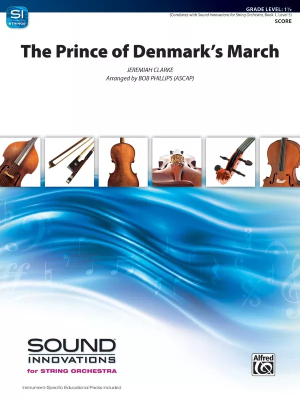The Prince of Denmark's March: 3rd Violin (Viola [TC])