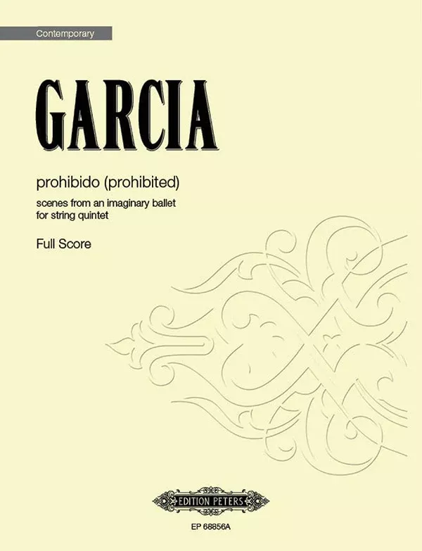 prohibido (prohibited): String Quintet Score & Parts