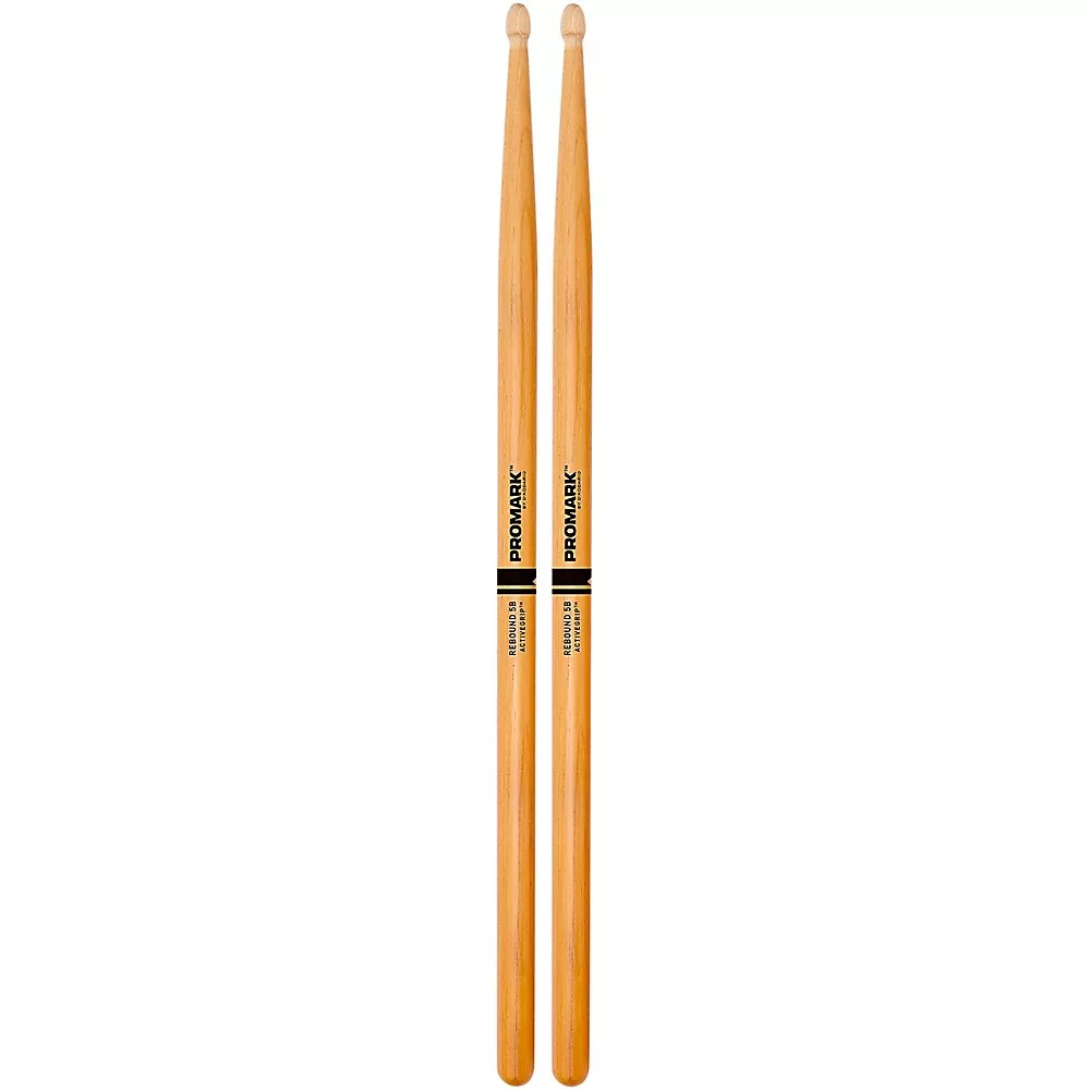 Promark ActiveGrip Clear Rebound Balance Drum Sticks - 5B Wood